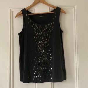 Black Eileen Fisher linen top